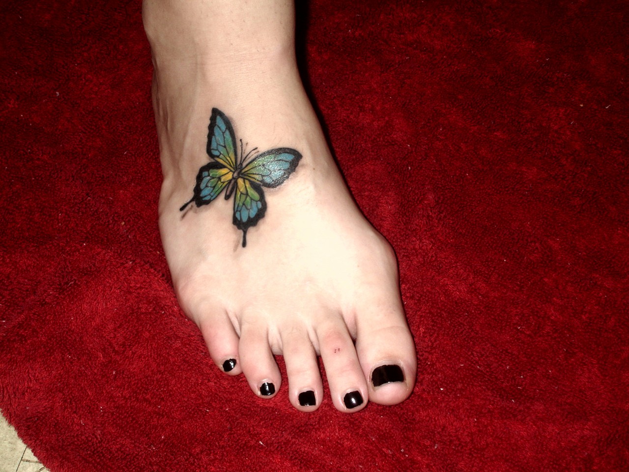 Published September 12, 2013 at 1280 × 960 in 88 Butterfly Tattoos 