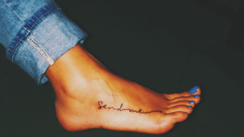 foot tattoos