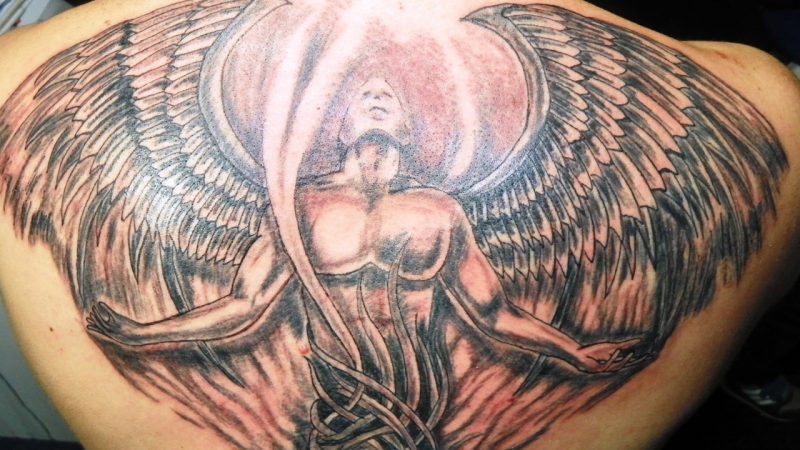 angel tattoos