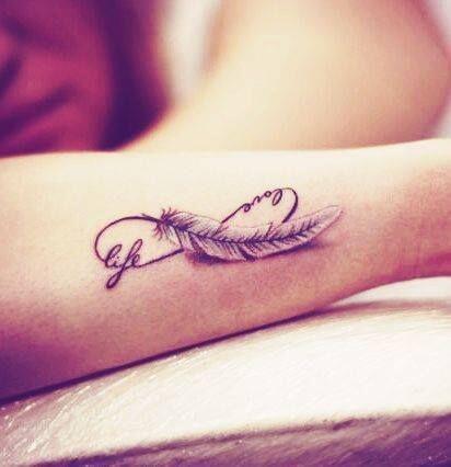 cool infinity tattoos