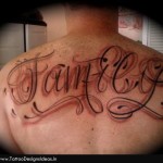 Tattoo-Lettering