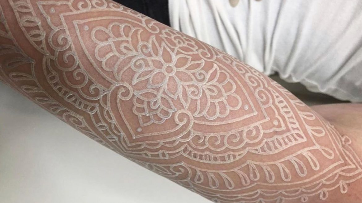 77 Cool White Ink Tattoos