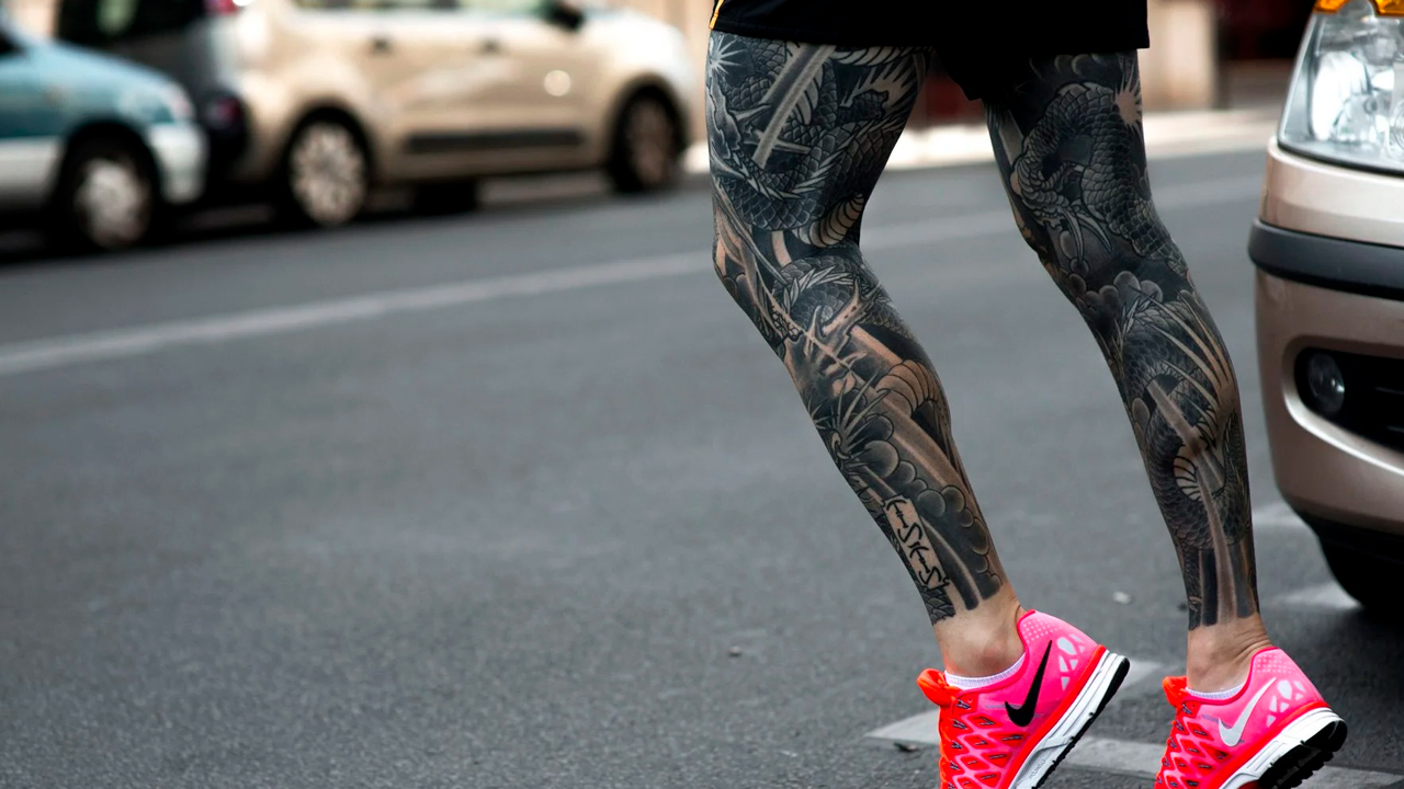 Trendy Leg Tattoo Designs For Men Tattoo Love   Leg Tattoos For Men 