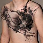 chest tattoos for men