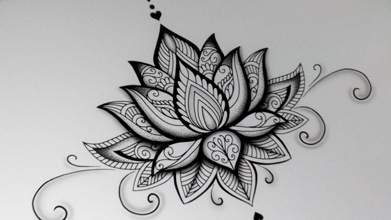 Lotus Flower Tattoo Designs