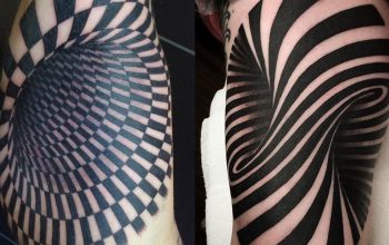 Optical Illusion Tattoos