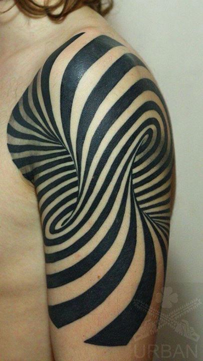 91 Optical Illusion Tattoos With Eye And Mind-Bending Designs | Bored Panda