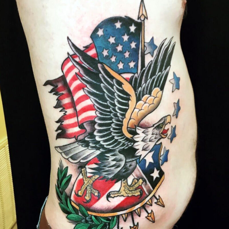 America Taraditional Tattoo